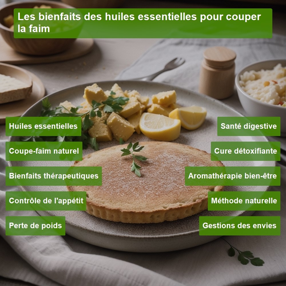 Les propriétés coupe-faim des huiles essentielles