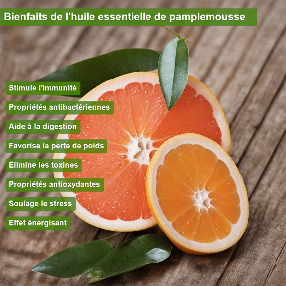 L'huile de pamplemousse