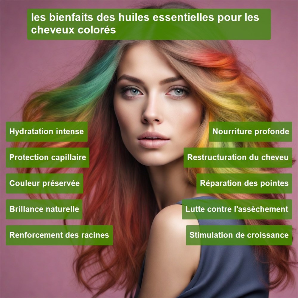 Nourrir les cheveux colorés